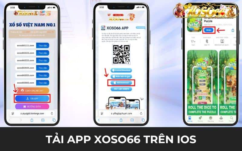 Các bước tải app XOSO66 trên điện thoại IOS Các bước tải app XOSO66 trên điện thoại IOS