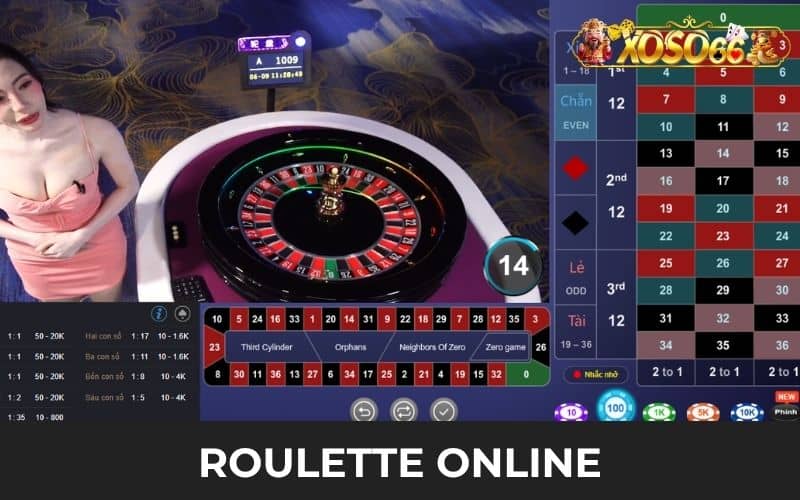 Roulette XOSO66 là trò chơi phiên bản online của roulette truyền thống Roulette XOSO66 là trò chơi phiên bản online của roulette truyền thống