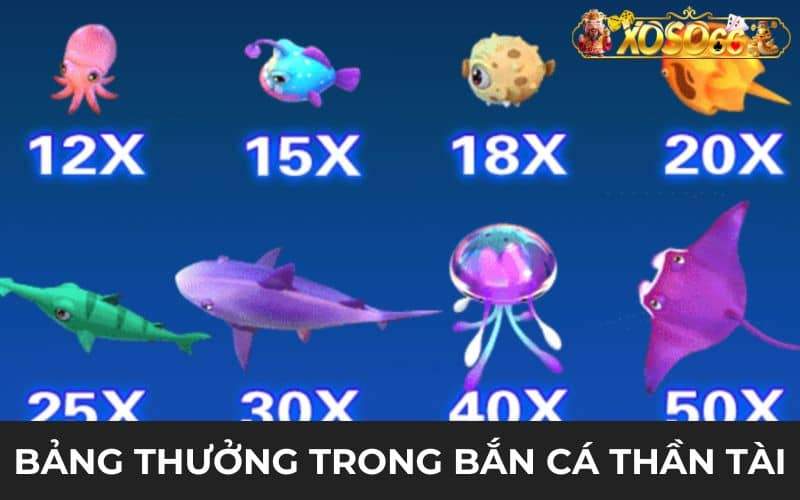 Bảng trả thưởng cao khi săn bắn cá lớn Bảng trả thưởng cao khi săn bắn cá lớn