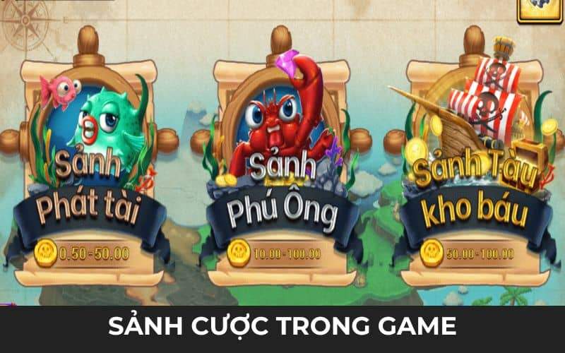 Sảnh chơi Thuyền Quý Bắt Cá Sảnh chơi Thuyền Quý Bắt Cá