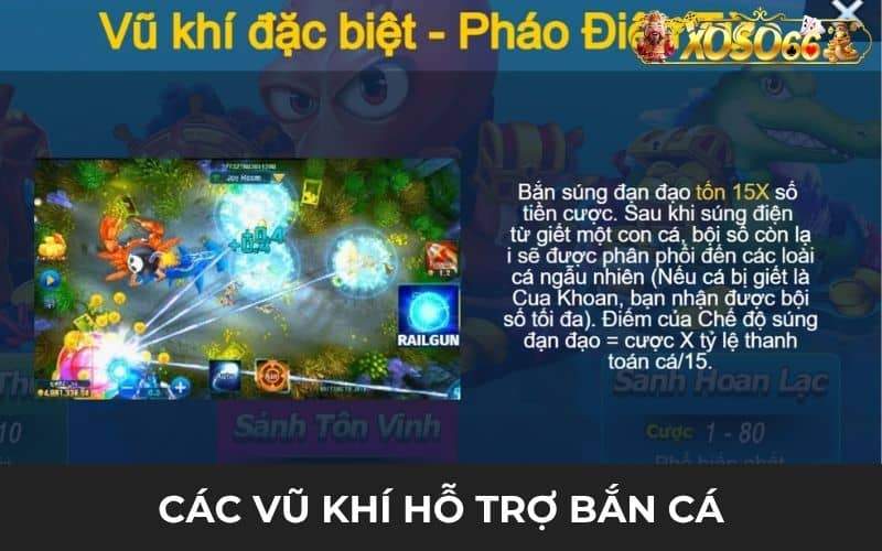 Vũ khí hỗ trợ bắn cá tăng cơ hội trúng thưởng cao Vũ khí hỗ trợ bắn cá tăng cơ hội trúng thưởng cao